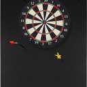 Dart Board Wall Protectors, 36" H X 24" W X 0.5" Thickness, Felt Wall Tiles Dart Board Wall Surround Protector, Cork Board Alternative