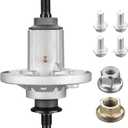 GY20454 Spindle Fit for John Deere Mower - Spindle Assembly Fit for John Deere LA135 LA115 LA125 LA145 LA105 LA130 D140 D130 D105 D110 L110 X110 42" 48" Lawn Mower Tractor, Replace GY20962