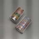 10 Rolls Waterproof Plastic Tape Cute 15mm Wide Self-Adhesive Tape Butterfly and Fruits Pattern Masking Clear Printed Sticker Lovely Gift for Scrapbook, Bullet Journal, Planner, Arts & Crafts-65.6 Ft