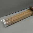 Cordless Bamboo Roman Shades Semi-Privacy, Natural, 20" W x 64" H