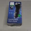 Philips Norelco Shaver 2400 Series, Wet and Dry Electric Shaver, Pop-up Trimmer, P-Cap, Deep Black, Model X3001/90
