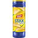 Lays Stax Potato Crisps Chips, Original, Gluten Free, 5.75 Oz Canister Pack (EXP 06/29/27)
