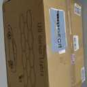 Hexagon Garage Light Fixture 48 Packs: 52800LM Super Bright Honeycomb Led Ceiling Lights, 5000K Natural White, Hexagon Light for Garage Basement Warehouse Gym Car Detailing Shop etc