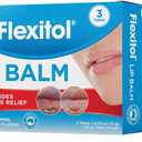 Flexitol Lip Balm, 0.35 Ounce Tube, Cream White, 3 Count (Pack of 1)