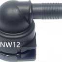 NW12 Coolant Hose Connector,Quick Connect Fitting Elbow, 90° Radiator Joint