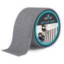 Lifegrip Anti Slip Traction Tape, 4 Inch x 38 Foot - Best Grip, Friction, Abrasive Adhesive for Stairs, Tread Step, Indoor, Outdoor, Grey (4" X 38')