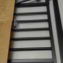 Babelio Baby Gate for Doorways and Stairs, 26-40" Auto Close Dog Gate, PressGuard C5, Easy-Install Pressure Mounted Satey Door, No Drilling Safety Gate for Child and Pets, Black