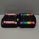 120 Colors Acrylic Paint Markers,Dual Tip Acrylic Marker Set With Fine Tip and Brush Tip Contain Metallic,Glitter,Neon,Morandi,Skin Tone Series for Rock Painting,Egg,Wood,Glass,Fabric,Crafts