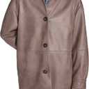 Levi's Women's Relaxed Fit Faux Leather Blazer (Medium)