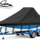 Wake Tower Boat Cover, Waterproof Boat Covers 25-27 ft, Black