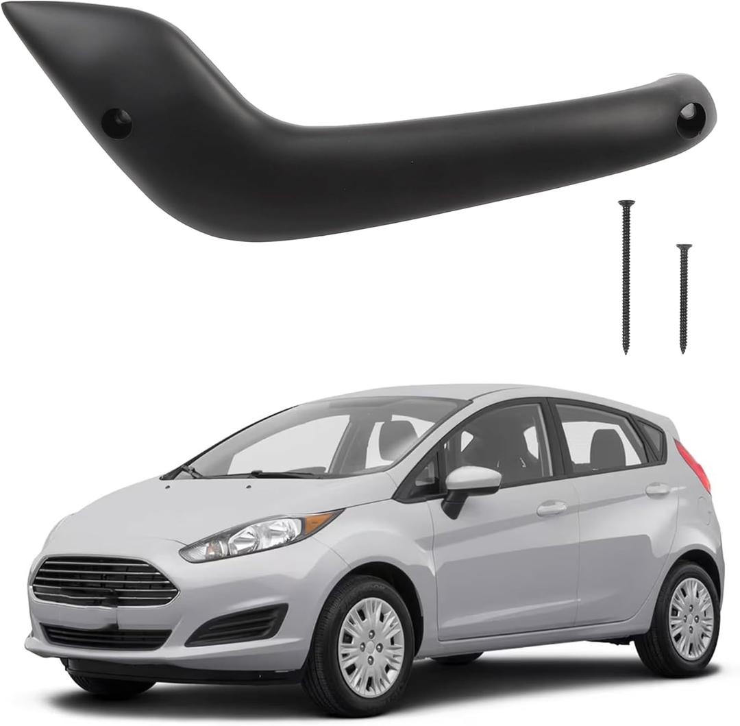 Dasbecan Black Interior Door Pull Handle Replacement Compatible with Ford Fiesta 2011-2019 Only Fit for Power Window Relaces# D2BB-5420183-1A31 (Left Driver Side)