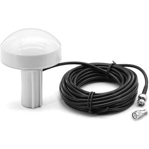 External Marine GPS Antenna Aerial for Garmin GPS GPSMAP GDU GNC MAP NavTalk Pilot StreetPilot AIS Boat Ship Yacht Navigation Receiver Fishfinder Sounder +26ft Cable TNC Connector+BNC Adapter