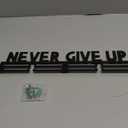 Yerliker Medal Rack Holder Display Hanger Frame for Over 40 Medals -Sports Medal Hanger and Ribbon Display Holder Rack with Easy Hanging Bars Award Racks for Sports Marathon Gymnastics Soccer Runners