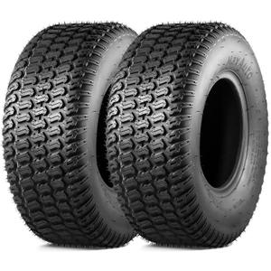 MaxAuto 18X6.50-8 18x6.5x8 Turf Saver Lawn Mower Golf Cart Tire 4PR, Set of 2