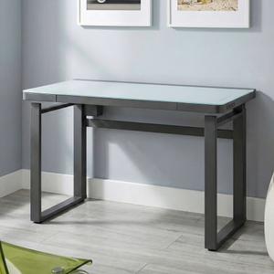 Tresanti Aurora 47” Adjustable Height Desk with LED Lighting, Height Adjustable From 29.3” - 47”
