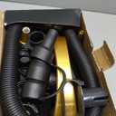 Bezente Balloon Pump Electric, 3-in-1 Portable Black Gold Electric Air Machine Balloon Pump Dual Nozzle Balloon Inflator for Inflatables and Latex 260q Foil Balloons