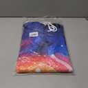 Unisex 3D Galaxy Hoodie Novelty Hooded Sweatshirt Colorful Graphic Long Sleeve Hoodies with Big Pockets (M)