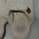 TRANSLINK Women Fuzzy Slippers Fluffy Winter Memory Foam House Shoes Indoor And Outdoor
 Size 7-8