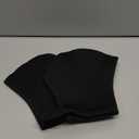 FitsT4 Sports Aqua Gloves Webbed Paddle Swim Gloves Fitness Water Aerobics (Large, Black)