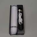 Upgraded Silent Dog Nail Grinder, Cordless Grooming Pro Nail Grinder with 3 Adjustable Speeds & Led Light, Painless Paws Grooming for Small Medium Large Dogs & Cats (2 Replacement Heads) (White)