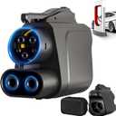 NACS to CCS Adapter Max 500A/1000V Fast Charging Adapter Compatible with Tesla Superchargers for CCS1 EVs Ford/VoIvo/Polestar/Mustang/GM