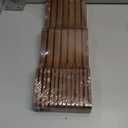 In-Drawer Knife Block Organizer - Bamboo Wood Drawer Knife Organizer-Protecting Knife Organizer Block (Not Included) (Brown, 15 Knives Dock)