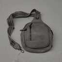 CLUCI Crossbody Bags for Women Men,Leather Sling Bag Cross Body Backpack for Woman Gifts for Women Birthday Unique