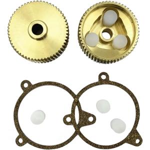 2X Headlight Motor Repair Kit HD Brass Gear Upgrade Fits for Chevy Corvette 1988-1996