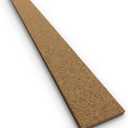 Jelinek Cork Thick Bulletin Board Strips (8 Pack) 36 x 3.5 x 0.5 Inches