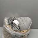 Electric Heated Blanket 72"x84" Full Size - Flannel & Sherpa Fabric Dual-Sided, 6 Heat Settings & 1-10 Hours Auto Off, Soft & Cozy Warming Throw for Home, Office, or Bed, Machine Washable, Light Gray