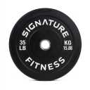 Signature 2-Inch Olympic Bumper Plate, 35 Lbs, 1 Piece