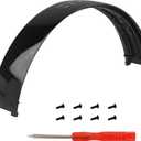 Replacement Parts for Beats Studio 2 - Headband Replacement for Studio 2 (B0500/B0501) Wired & Wireless Headphones, Repair Kit, Over-Ear Headphone Accessories, Bright Black