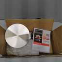 Heat Diffuser Plate,13cm Stainless Steel Gas Stove Diffuser Plate, Cooktop Heat Diffuser Cooking Induction Adapter for Moka Pot, Coffee Cookware (5 inch)