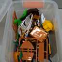 Liberty Imports Bucket of Pirate Action Figures Toys Playset with Pirate Ship, Boat, Treasure Chest, Cannons, Shark for Kids Imaginary Pretend Play