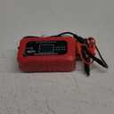 YONHAN 15A Battery Charger, 12V/24V LiFePO4 & Lead Acid Car Battery Charger, 9-Stage Trickle Charger with Temp Compensation, Automotive Battery Maintainer for Car Truck Motorcycle Lawn Mower Boat(Red)