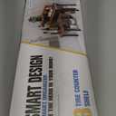 JayRex Countertop Organizer Organization, 3 Tier Moveable Corner Shelf Organizer for Kitchen, Bathroom, Spice Rack, Coffee Area, Over Sink, Dresser Table (Rustic Brown)