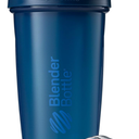 BlenderBottle Classic Shaker Bottle Perfect for Protein Shakes and Pre Workout, 28Ounce, Navy