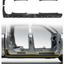 Mountainpeak 6pcs Rocker Panel & Cab Corner Patch Fit for 2014-2018 Chevy Silverado & GMC Sierra Crew Cab 4 Door Rust Repair Body Panel Covers