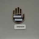 Car Finger Light with Remote Control, Funny LED Gesture Hand Lighting with 3 Modes, Window Sign Light Warning Reminder for Women and Men, Cool Car Gadgets Truck Accessories