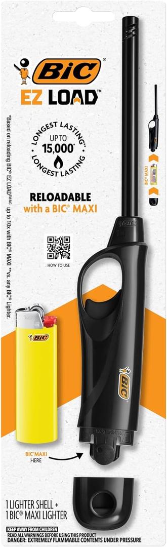 BIC EZ Load Multi-Purpose Lighter Pack of 1