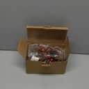 Christmas Garland with Lights, 6.6FT Pinecones Christmas String Lights with Red Berries, Bells & Needles, 20 LED Battery Operated Prelit Garland for Christmas Decorations Indoor/Outdoor (Warm White)