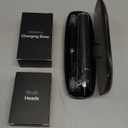 Aquasonic Black Series Ultra Whitening Toothbrush  ADA Accepted Electric Toothbrush- 8 Brush Heads & Travel Case  40,000 VPM Electric Motor & Wireless Charging - 4 Modes w Smart Timer (1 Count (Pack of 1))