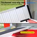 Ruedamann 6FT Wheelchair Ramp, Portable Wheel Chair Ramp for Home Entrance, Non-Slip Aluminum Folding Handicap Ramps for Wheelchairs, Strollers, Scooters, Stairs, Steps, Curbs, Doorways