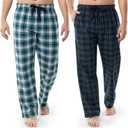 Fruit of the Loom Men's Broadcloth Woven Sleep Pajama Pant (S)