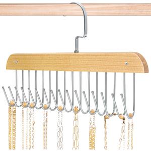 Jewelry Holder Organizer Wall Mount Necklace Holder Necklace Organizer, Hanging Jewelry Organizer