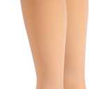 NuVein Medical Compression Stockings, 30-40 mmHg Support, Women & Men Knee Length, Open Toe, Beige, 2X-Large