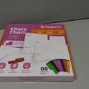 Magnetic Chore Chart for Refrigerator 10 x 10 Pack of 3 Fridge Boards, Weekly Reward and Responsibility Chart with 10 Colorful Markers for Multiple Kids and Families