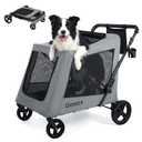 Gonex Dog Stroller for Large & Medium Dogs, 135 lbs Foldable Wagon