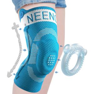 NEENCA Kids Knee Brace Sleeve, Youth Knee Compression Sleeve for Children - Boys & Girls. Child Knee Support with Patella Gel Pad & Side Stabilizers for Knee Pain, Sports, Outdoor - FSA/HSA Approved