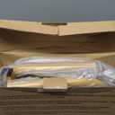 Clothes Rack - Clothing Rack with Storage Mesh Shelf & Casters, Heavy-Duty Metal Clothing Rack for Hanging Clothes, Dresses, Coats, Large Load Capacity, Easy Assembly, Gold, 28.0"x16.9"x59.0"